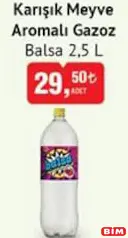 BALSA KARIŞIK MEYVE AROMALI GAZOZ 2,5 L